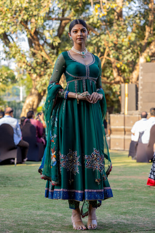 Emerald Symphony Anarkali