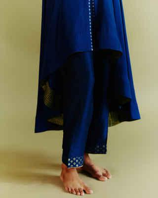 Azure Indo Western Set