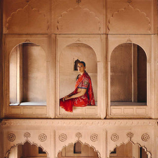 Crimson Pre Draped Saree