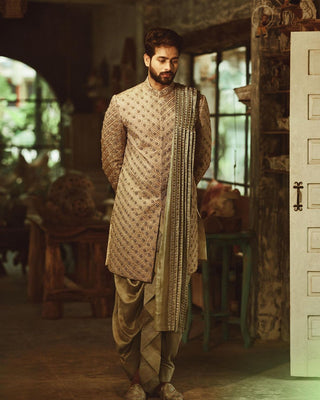 Liora Beige Bandgala