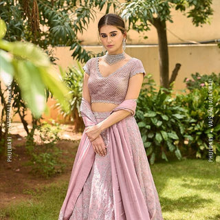 Liora Lilac Lehenga Set