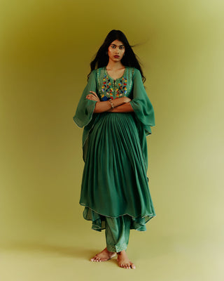 Emerald Symphony Kaftan