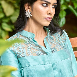 Gulmohar Sky Blue Co-ord Set