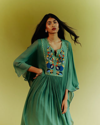 Emerald Symphony Kaftan