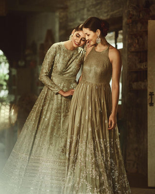 Calista  Sage Gown
