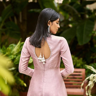 Calista Lilac Anarkali set
