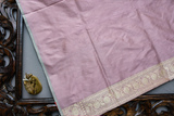 Maple Rose Pink Banarasi Silk Saree