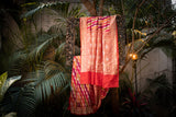 Red Rangkat Banarasi Silk Saree