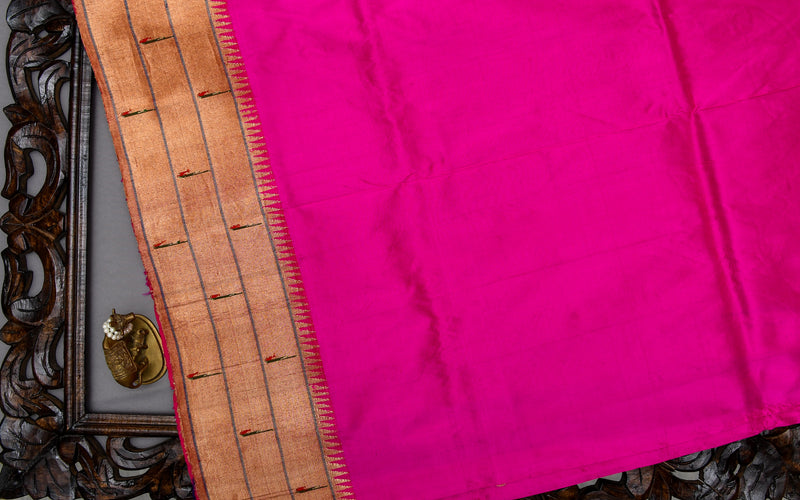 Pink Paithani Blouse