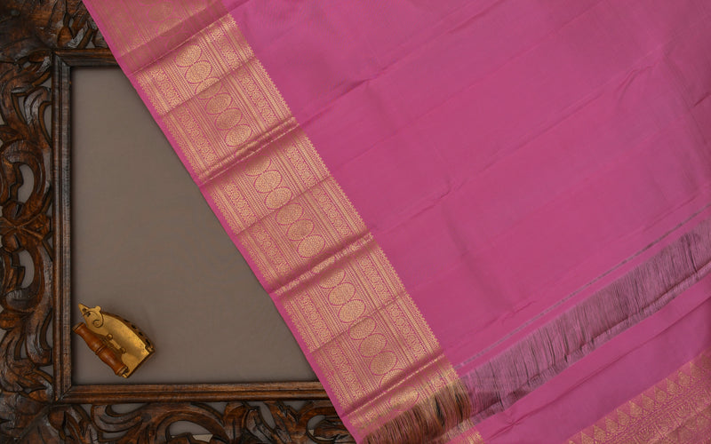 Pink Kanchi Pattu Saree