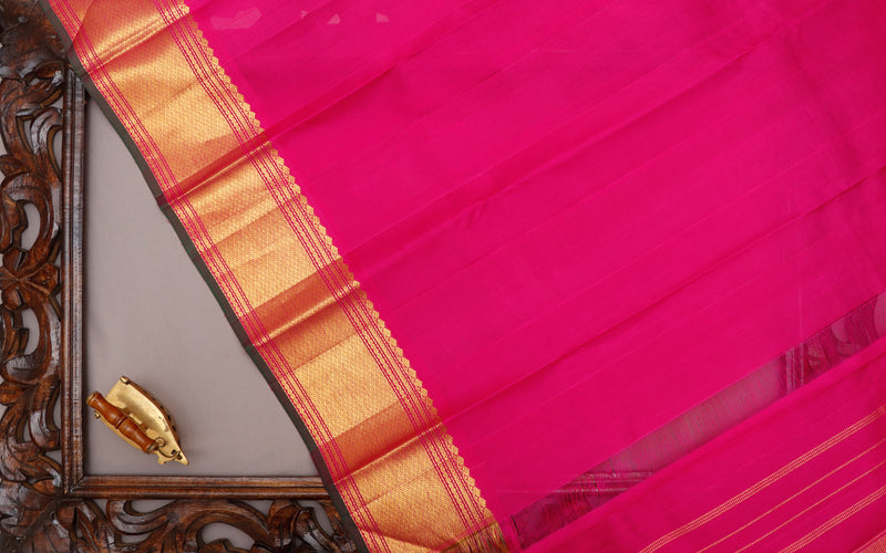Pink Kanchi Pattu Saree